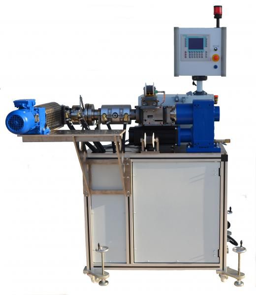 AE 1-30-xx-G with feed roll and and melt pump