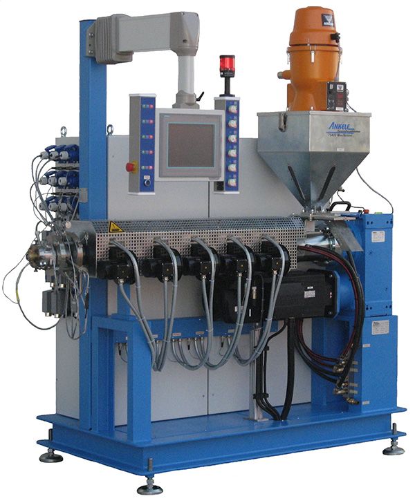 Single screw extruder Ø 45 - 120 with flat gear