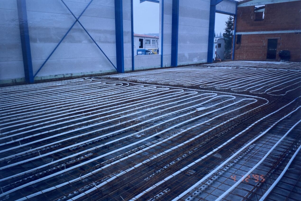 under floor heating